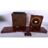 Thornton Pickard Imperial Triple Extension 1/2 Plate Camera Mahogany & Brass with Original Case.