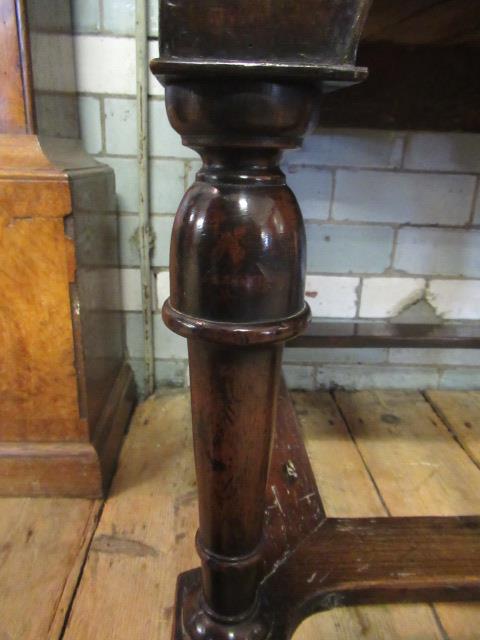 A GEORGIAN WALNUT AND BANDED CHEST ON STAND, second quarter 18th century, the moulded cornice over - Image 28 of 30