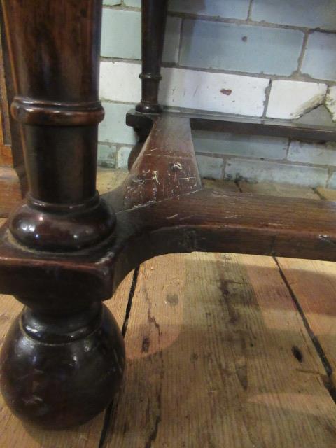 A GEORGIAN WALNUT AND BANDED CHEST ON STAND, second quarter 18th century, the moulded cornice over - Image 26 of 30