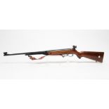 A WEBLEY SUPERTARGET MARK 3 .177 AIR RIFLE with 18 3/4" barrel, shrouded front sight, highly