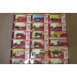 Eighteen Lledo trackside vehicles, all items commercial lorries and wagons, boxed, M (Est. plus