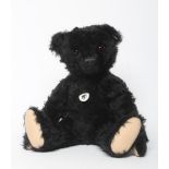 A boxed Steiff Othello replica 1912 black bear, with growl and certificate, 50cm (Est. plus 21%