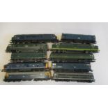Ten unboxed diesel locomotives by Lima and others inclouding B.R. Class 31, 47 and Warship Class,