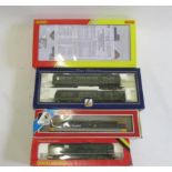 Hornby Railroad Inter-City 125, Class 25 in B.R. green, Lima Class 47 in Scot Rail and DMU 101 in