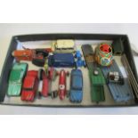 Unboxed diecast vehicles by Corgi and others, some items damaged, parts missing, F-P (Est. plus