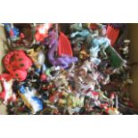 83x ELC fantasy figures including knights, monsters and dragons, F-G (Est. plus 21% premium inc.