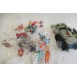 Thunder Tiger action figures and accessories, some items playworn, F-G (Est. plus 21% premium inc.