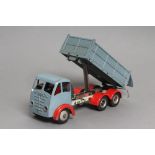 Shackleton clockwork Foden tipper lorry finished in pale blue/red, some minor paint chips, no