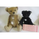 Two Steiff bears, comprising a 50cm 1904 replica bear, and a 41cm 1912 replica bear and