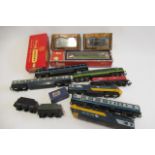 Playworn trains by Lima, Hornby and others including two Deltic Diesels, Intercity 125 and