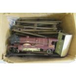 Playworn Hornby trains including clockwork Royal Scot and track, P (Est. plus 21% premium inc. VAT)