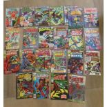 23 DC & Marvel comics, including Daredevil no.6, 16, 37, 91 and 143, Shazam no.5 and 34, Captain