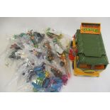 Teenage Mutant Ninja Turtle action figures and accessories, items are playworn, F-G (Est. plus 21%