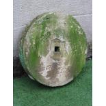 A SANDSTONE MILLWHEEL, 25 1/2" x 4 1/4" (Est. plus 24% premium inc. VAT)