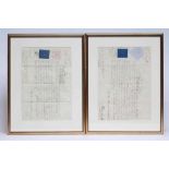 ROYAL SIGNATURES, William IV, signature to printed vellum military commission, accomplished in