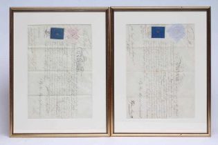 ROYAL SIGNATURES, William IV, signature to printed vellum military commission, accomplished in