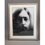 Y E ANTHONY ORME (b.1945) Portrait of John Lennon, pastel en grisaille, signed, 42 1/2" x 31 1/2"