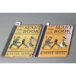 PETER NEWALL - The Slant Book, N.Y., 1st ed. 1910, orig. oblique yellow pictoral boards with cloth