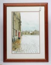 Y STUART HIRST (b.1950) "Hawes" The Market House, watercolour and pencil, signed and dated (19)97,