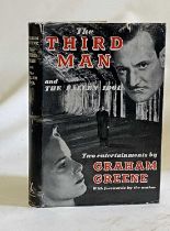 THE THIRD MAN AND THE FALLEN IDOL, Graham Greene, 1950, William Heinemann, 1st, near fine in a