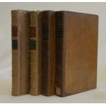 MEMOIRS OF THE COURT OF QUEEN ELIZABETH, Lucy Aikin, 2 Vols, 1819, full calf ‘Bound by Carss