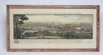 SAMUEL & NATHANIAL BUCK (17/18th century) "The South-East Prospect of Leeds in the County of