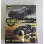 Two Bandai 1/35 scale Batmobiles in sealed boxes, M (Est. plus 24% premium inc. VAT)