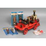 Wilesco Fire Engine with four firemen figures, box E-M (Est. plus 24% premium inc. VAT)