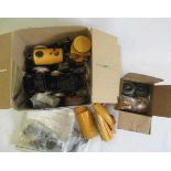 A large quantity of spare parts for Hornby, 3 1/2" gauge Stephenson's Rocket, some items new and