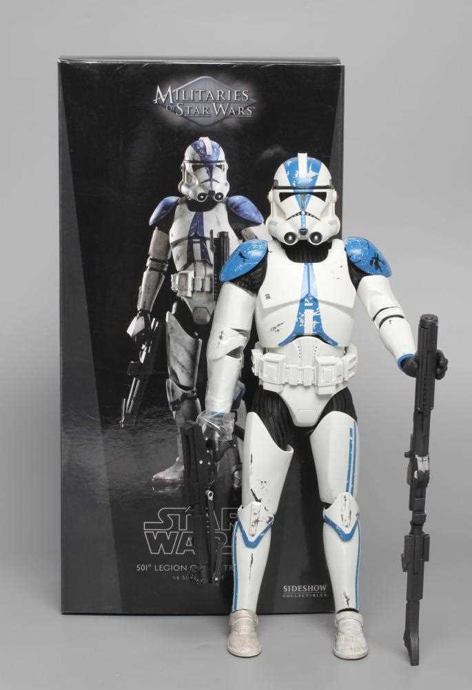 Sideshow Starwars Clone Trooper, boxed, E (Est. plus 24% premium inc. VAT)