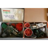 A quantity of parts from Wilesco road steam engines, F-P (Est. plus 24% premium inc. VAT)