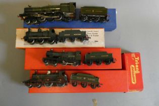 Four kit built G.W.R. locomotives comprising 3430 bulldog, 2361 Dean Goods, 111 Great Bear and a