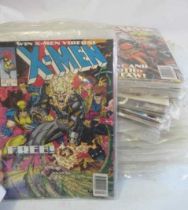 64 Xmen comics, comprising X-Men 1995 no. 11 to no. 23, 26, 28 and 31, X-Men 1996 no. 33 and 34, The