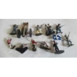 Unboxed Britains Made in China 60mm figures of American Civil War, Napoleon and French Legion, G (