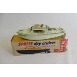 A Sutcliffe Toys Sprite clockwork day cruiser, boxed, F (Est. plus 24% premium inc. VAT)