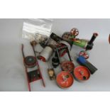 Mamod used spare parts including wagon body and fittings, F-P (Est. plus 24% premium inc. VAT)