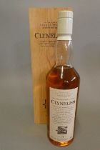 1 bottle Clynelish 14 year old Highland single malt whisky, 43%, wood box (Est. plus 24% premium