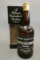 1 bottle Glentaucher 20 year old pure malt whisky, 46%, distilled February 1965, bottled March 1985,