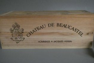 1 bottle Chateau Beaucastel, 1998, Hommage a Jacques Perrin, OWC (Est. plus 24% premium inc. VAT)