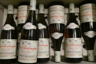 7 bottles Corton-Charlemagne, 1990, Lupe-Cholet, grand cru (Est. plus 24% premium inc. VAT)