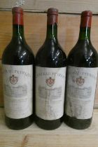 3 magnums Chateau Peyreau, 1994, Saint-Emilion grand cru (Est. plus 24% premium inc. VAT)