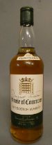 1 bottle House of Commons 12 year old no.1 Scotch whisky, signed by Margaret Thatcher, bottled by