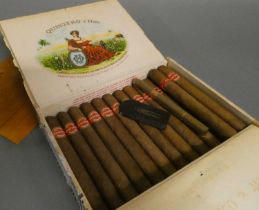 1 box of 14 Quintero y Hno Nacionales cigars, and 1 Ritmeester (Est. plus 24% premium inc. VAT)