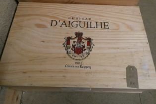 6 bottles Chateau D'Aiguilhe, 2015, Comtes Von Neipperg, OWC (Est. plus 24% premium inc. VAT)