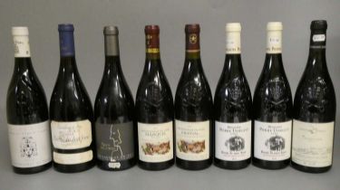 8 bottles Chateauneuf-du-Pape, comprising 2 2010 Domaine Pierre Usseglio & Fils, Cuvee de mon Aieul,