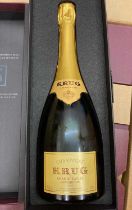1 bottle Krug champagne, grande cuvee, boxed Condition Report: Good