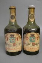 2 bottles Chateau-Chalon, 1949, Henri Maire, grand vin de garde (Est. plus 24% premium inc. VAT)