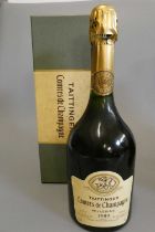 1 bottle Taittinger, 1989, Comtes de Champagne, boxed (Est. plus 24% premium inc. VAT) Condition