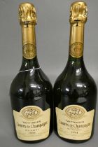 2 bottles Taittinger, 1994, Comtes de Champagne (Est. plus 24% premium inc. VAT) Condition Report: