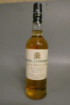 1 bottles House of Commons 8 year old malt scotch whisky, signed by an M.P. (possibly Bob Marshall-